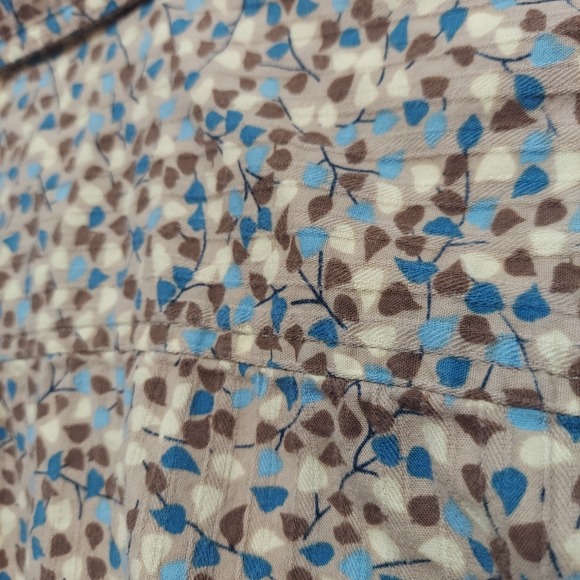 Christopher & Banks Women 3/4 Roll Tab Sleeve Button-Up Shirt Size Medium - Picture 5 of 10